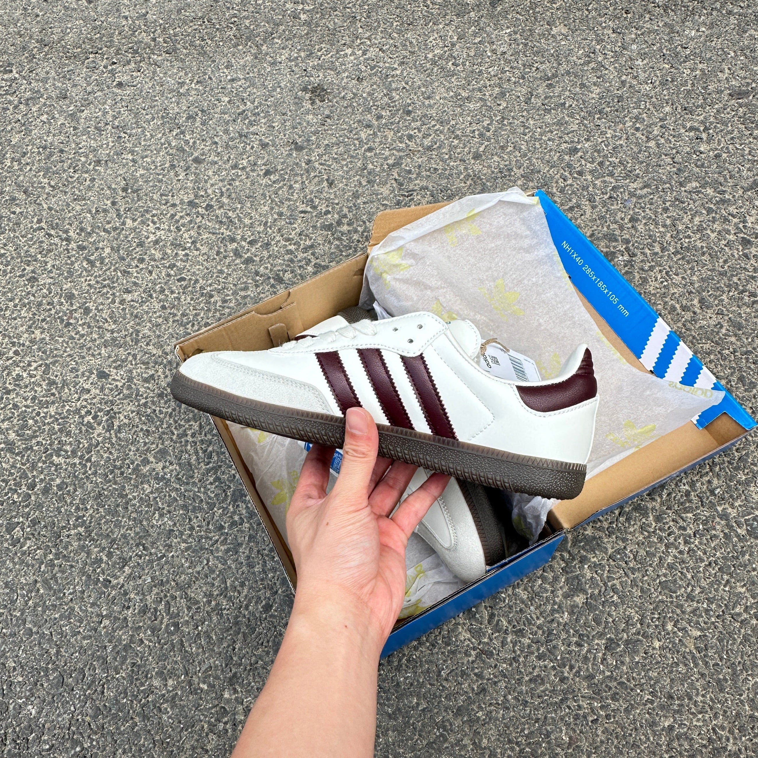 Adidas Samba exclu Byiara 2025 bordeaux