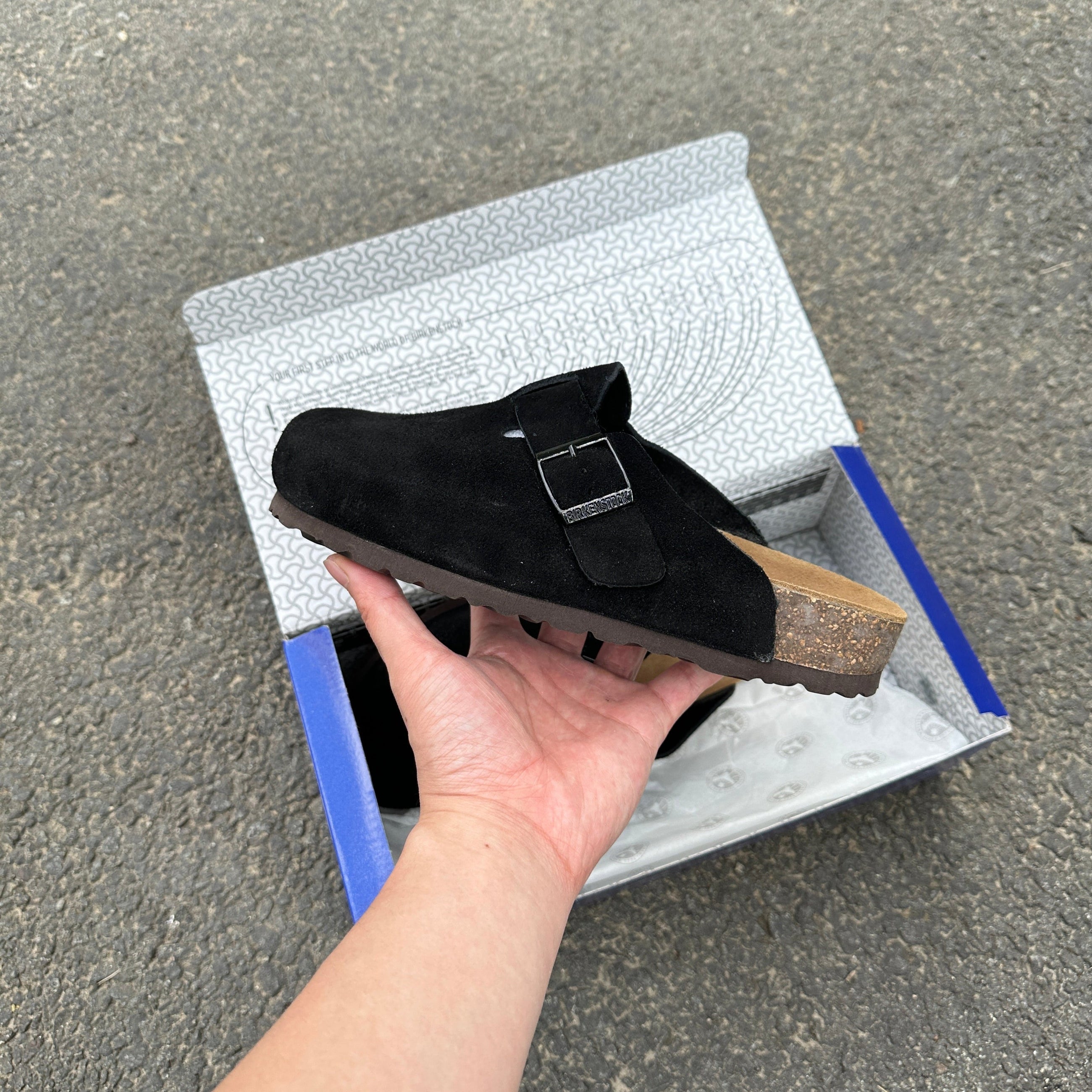 Birkenstock Suède - Black