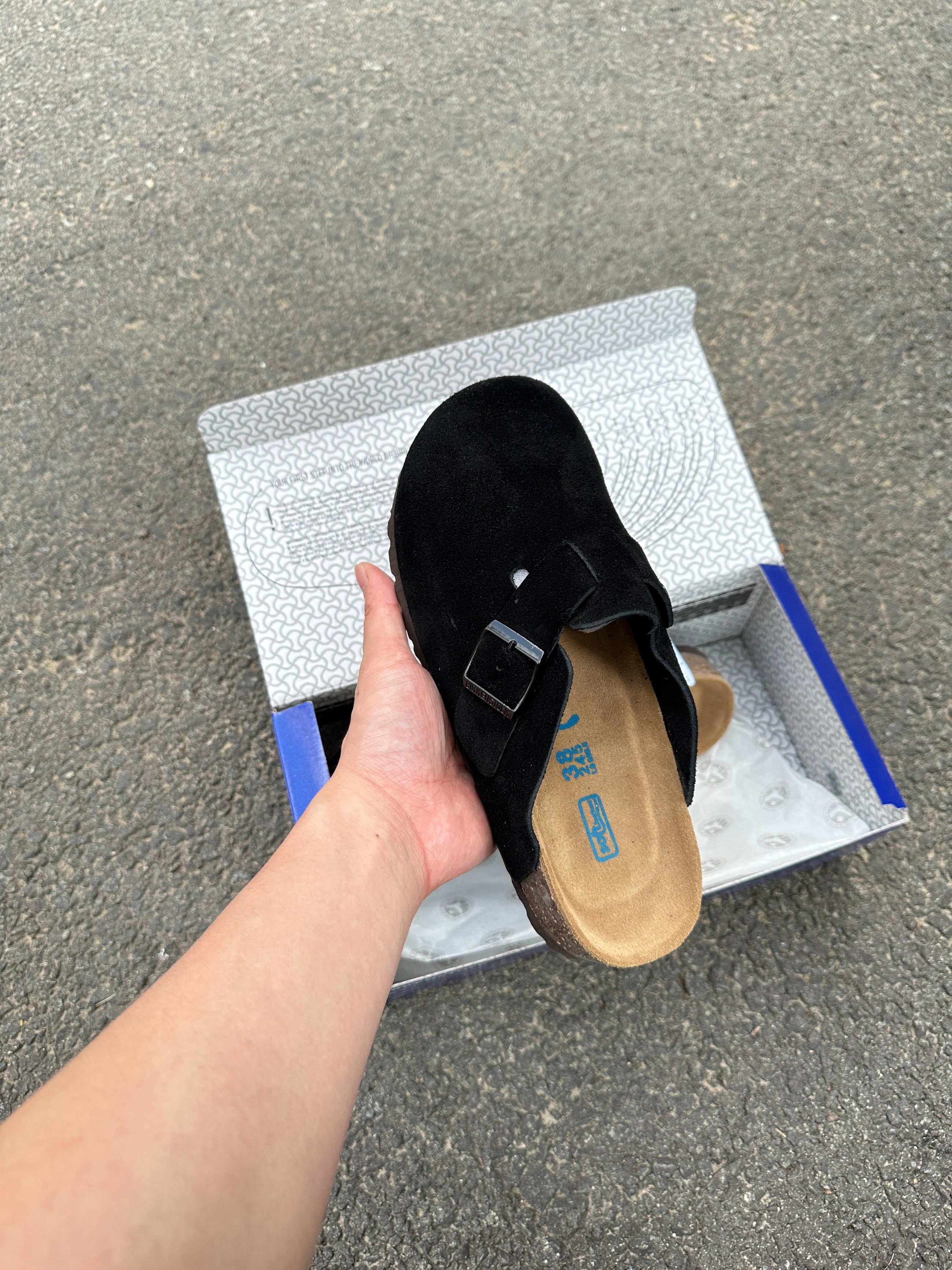 Birkenstock Suède - Black