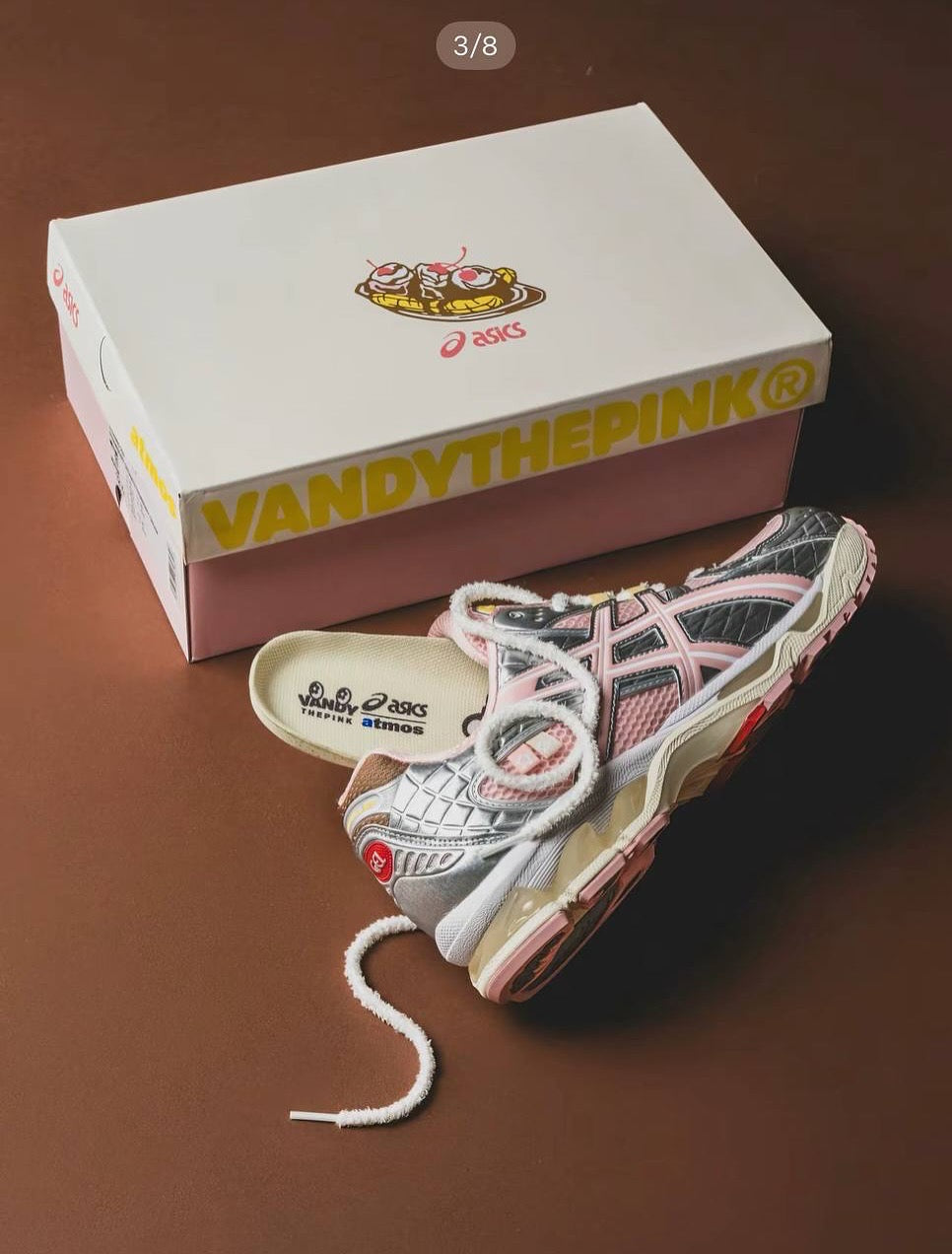 ASICS Gel-Nimbus 10.1 Vandy The Pink x atmos Banana Split Strawberry