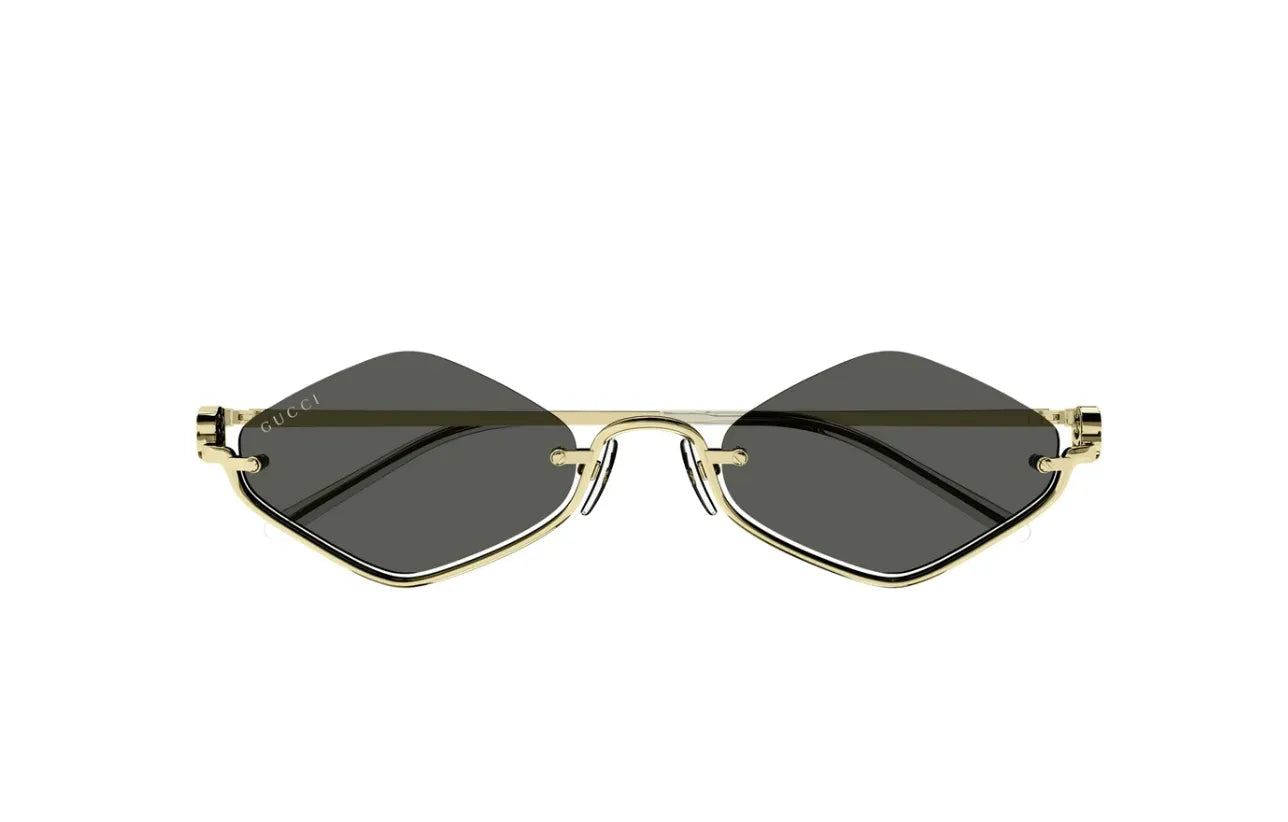 Gucci Black Gold Sunglasses | Gucci First Oval Sunglasses