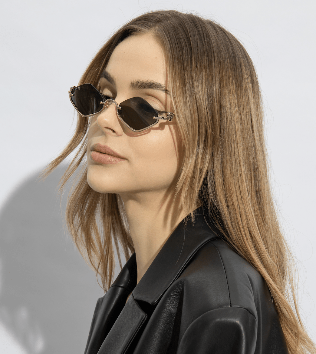Gucci Black Gold Sunglasses | Gucci First Oval Sunglasses