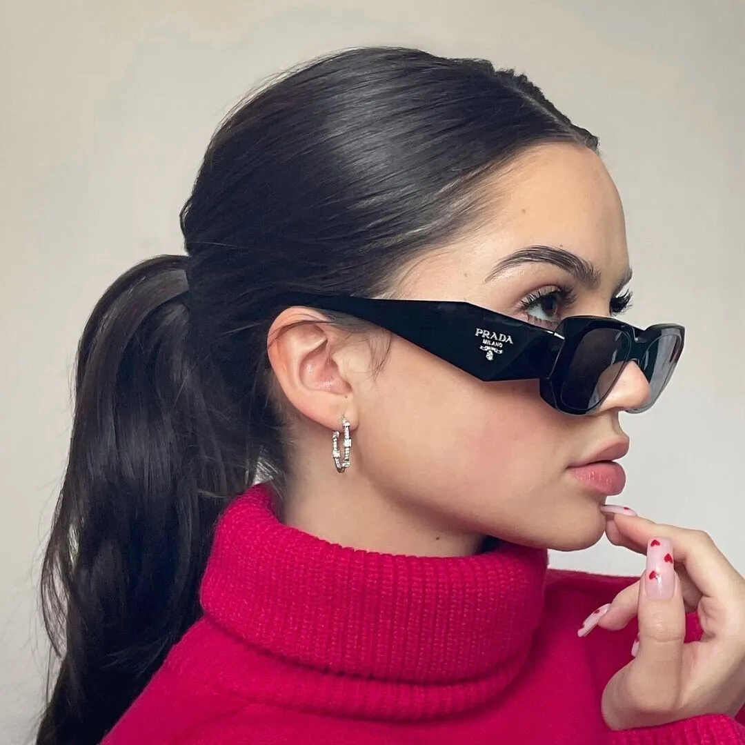 PRADA SUNGLASSES BLACK-DARK GREY | PRADA PR 17WS BLACK-DARK GREY