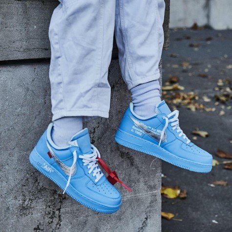 AIR FORCE 1 LOW OFF-WHITE MCA UNIVERSITY BLUE