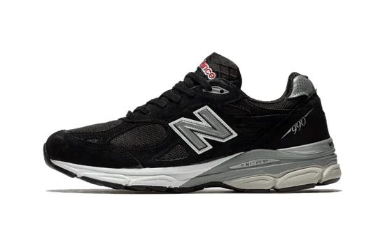 New Balance 990 V3 BLACK WHITE