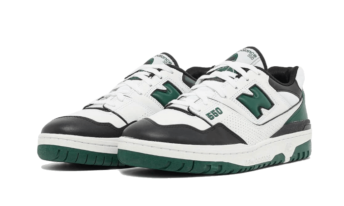 New Balance 550 White Green Black