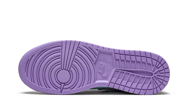 AIR JORDAN 1 MID PURPLE AQUA