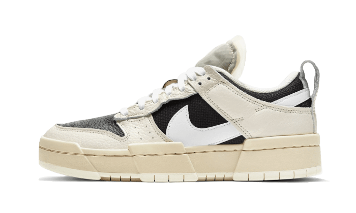 DUNK LOW DISRUPT BLACK PALE IVORY