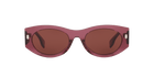Fendi Roma Fe40125I Purple Shiny-Red Sunglasses