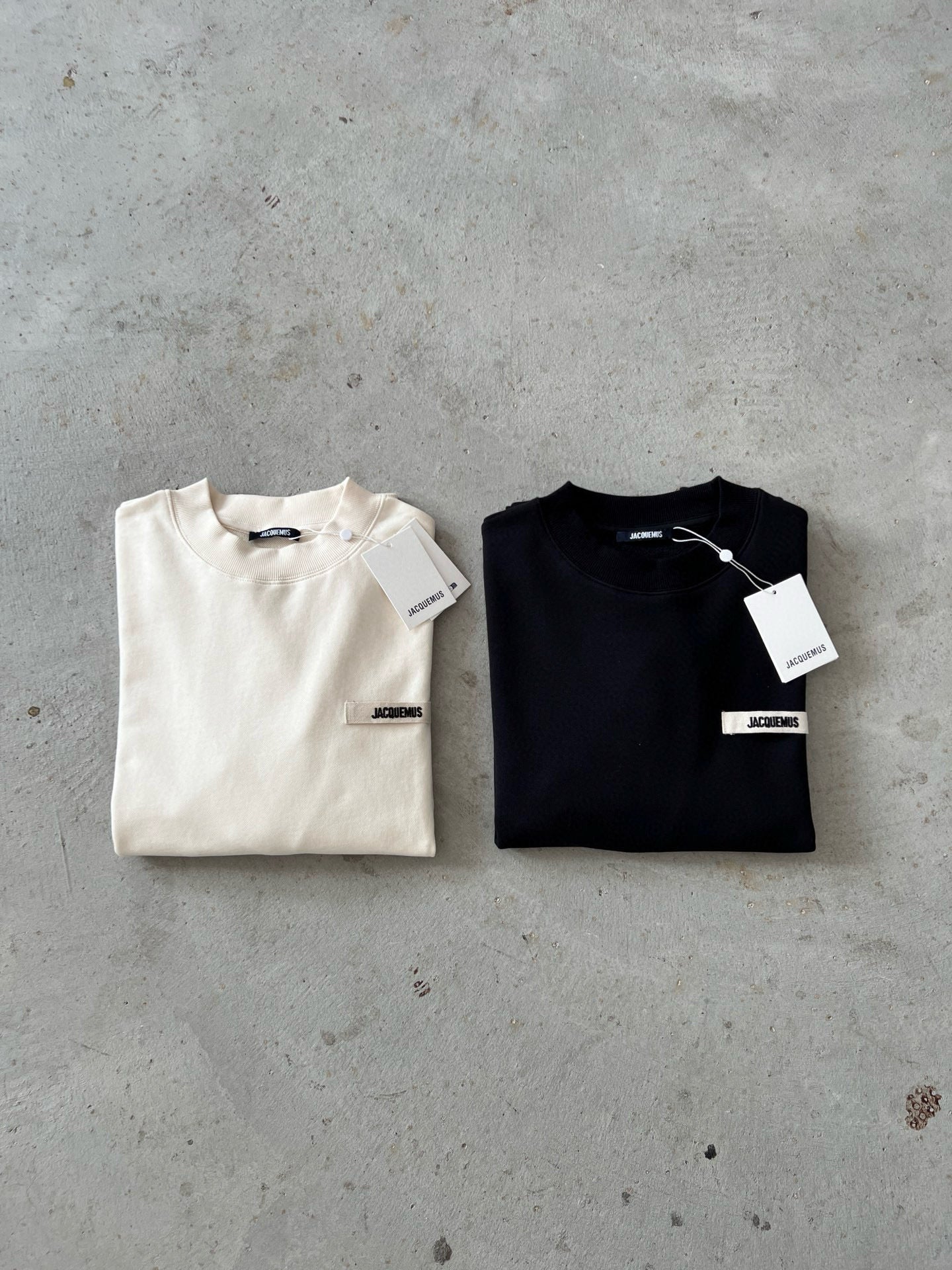 Jacquemus Sweatshirt Beige (vente privée)