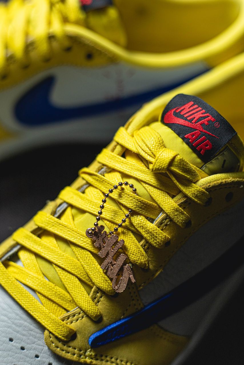 Travis x Air Jordan 1 CANARY 💛💙