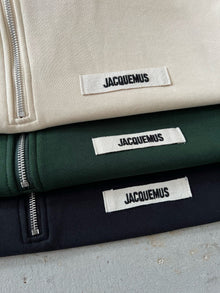 Jacquemus Pull Zippé Noir (vente privée)