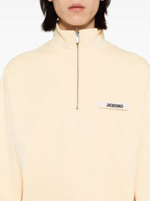 Jacquemus Pull Zippé Beige (vente privée)