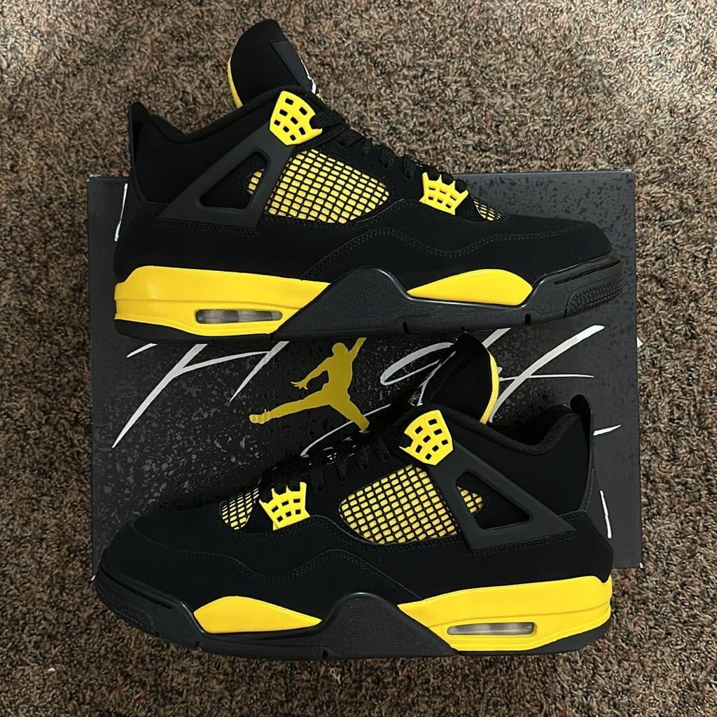 Jordan 4 Yellow Thunder | By-Olana