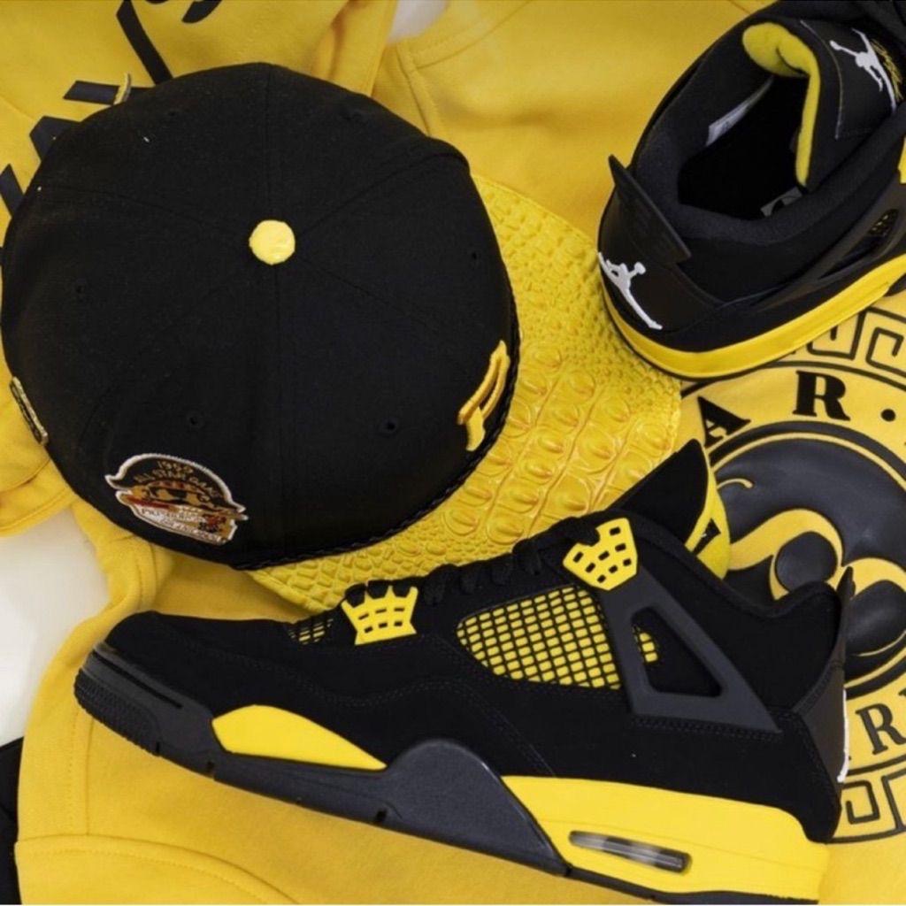 Jordan 4 Yellow Thunder