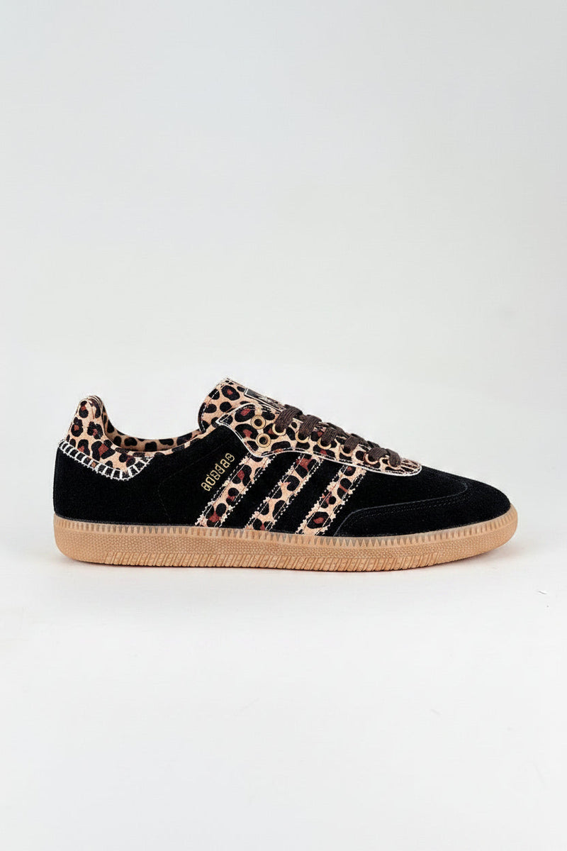 Adidas Samba black leopard