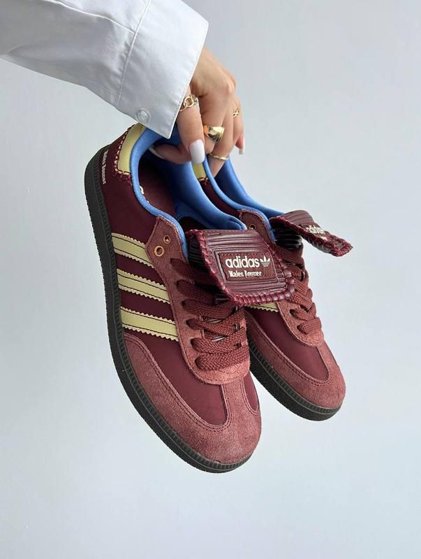 Adidas Samba Nylon Wales Bonner Bordeaux Adidas Samba Nylon Wales Bonner Bordeaux