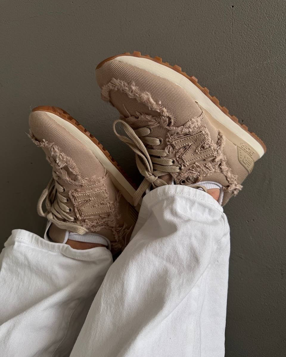 New Balance 574 Miu Miu Denim Brown