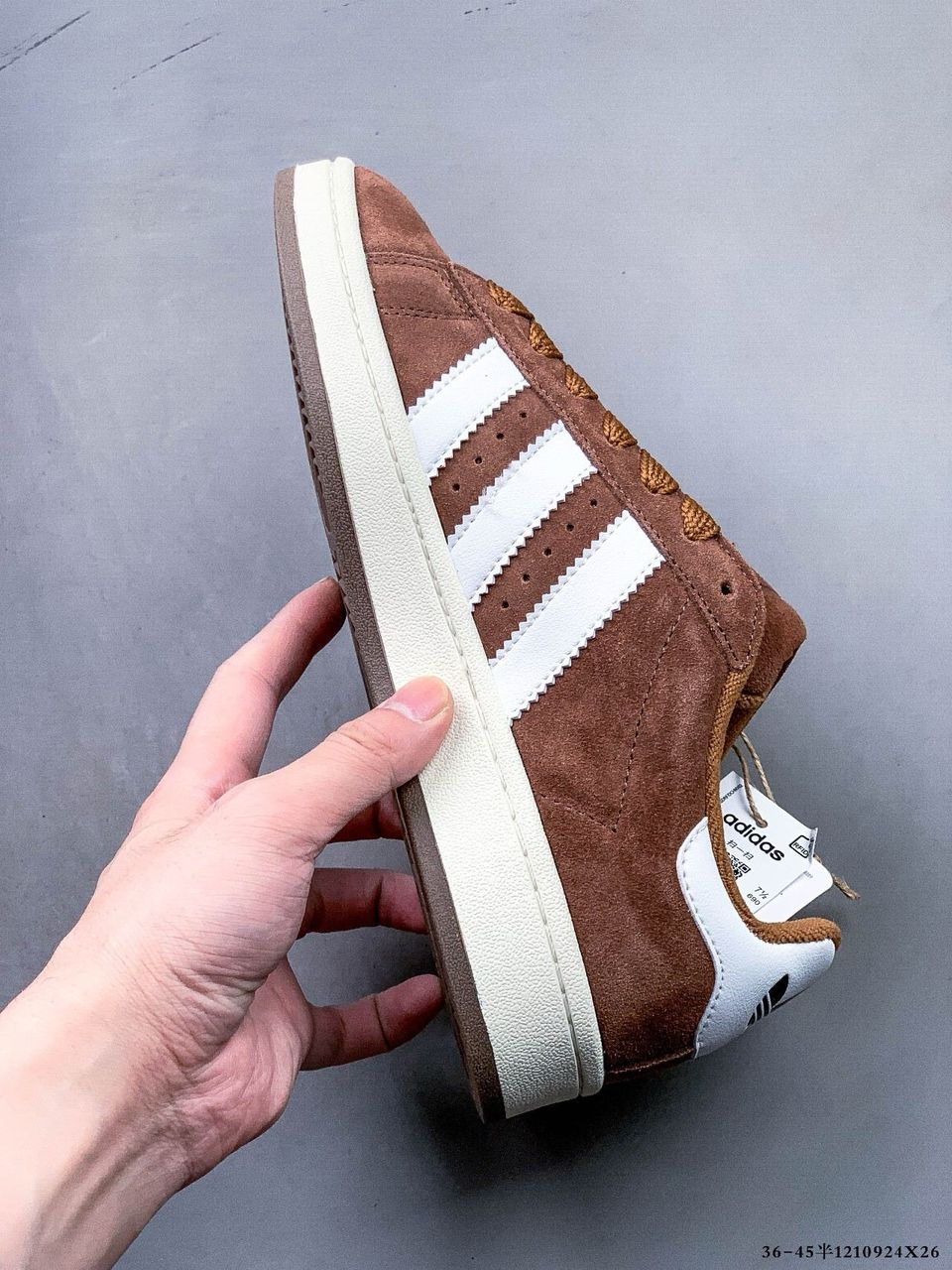 Adidas campus sneakers brown