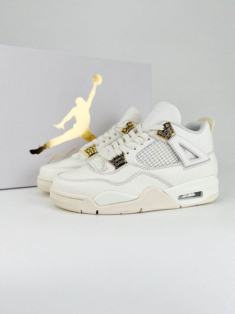 Air Jordan 4 Retro Metallic Gold