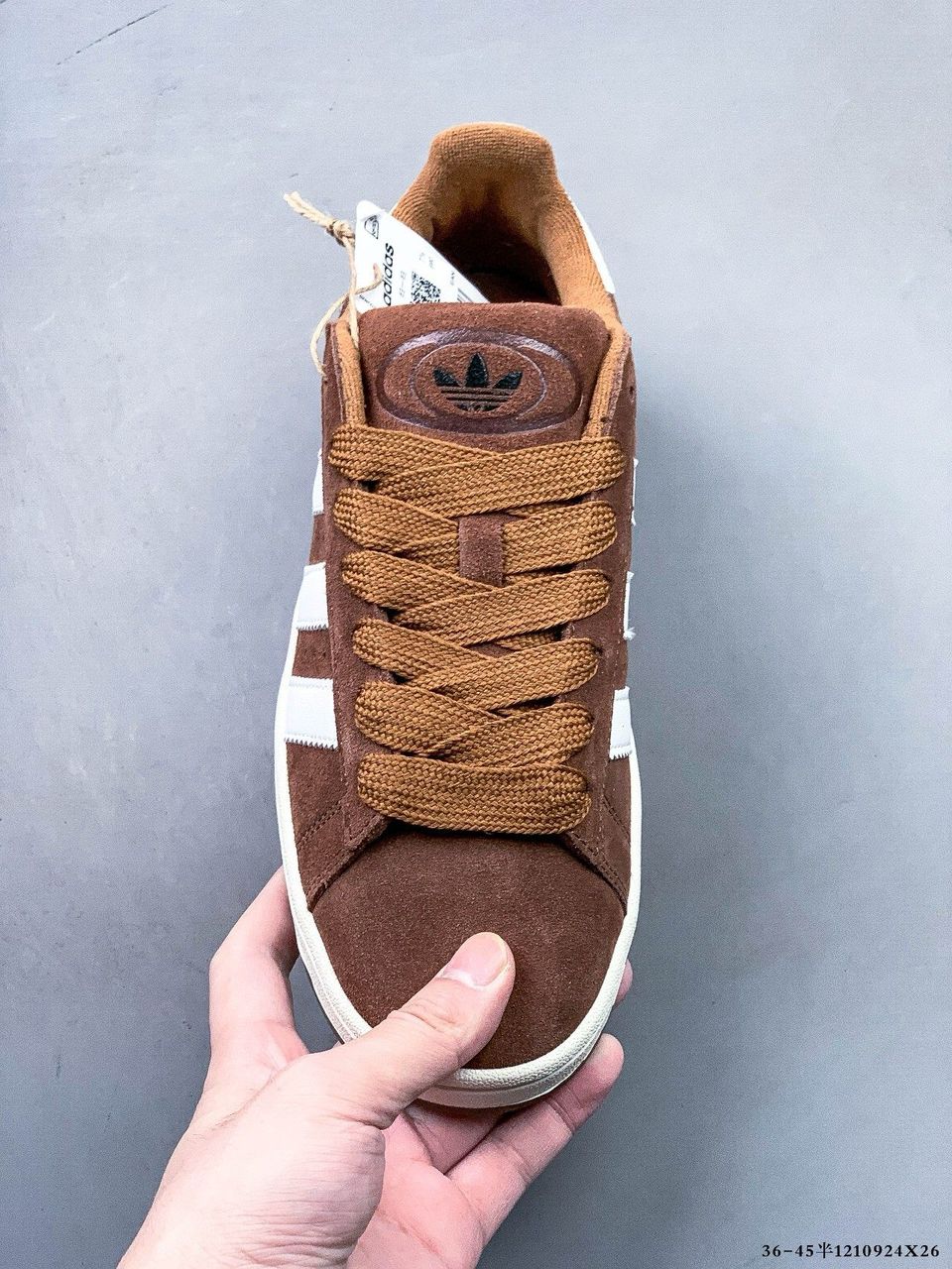 Adidas campus sneakers brown