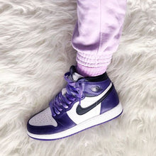 AIR JORDAN 1 RETRO HIGH OG COURT PURPLE WHITE