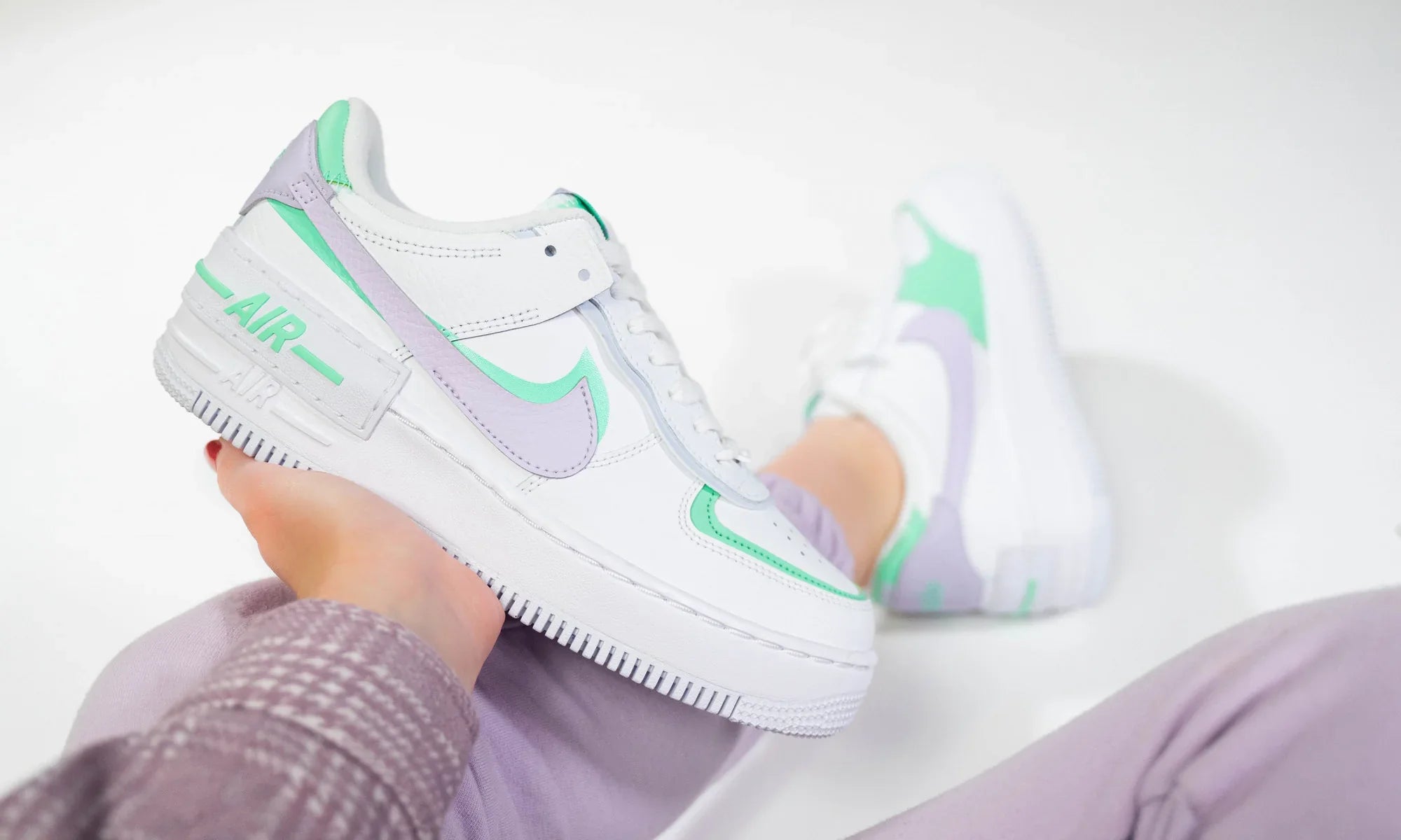 AIR FORCE 1 SHADOW INFINITE LILAC