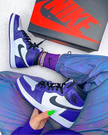 AIR JORDAN 1 RETRO HIGH OG COURT PURPLE WHITE