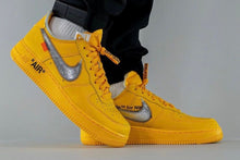 AIR FORCE 1 LOW OFF-WHITE UNIVERSITY GOLD METALLIC SILVER