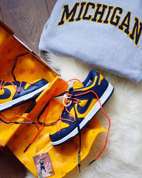 DUNK LOW OFF-WHITE MICHIGAN