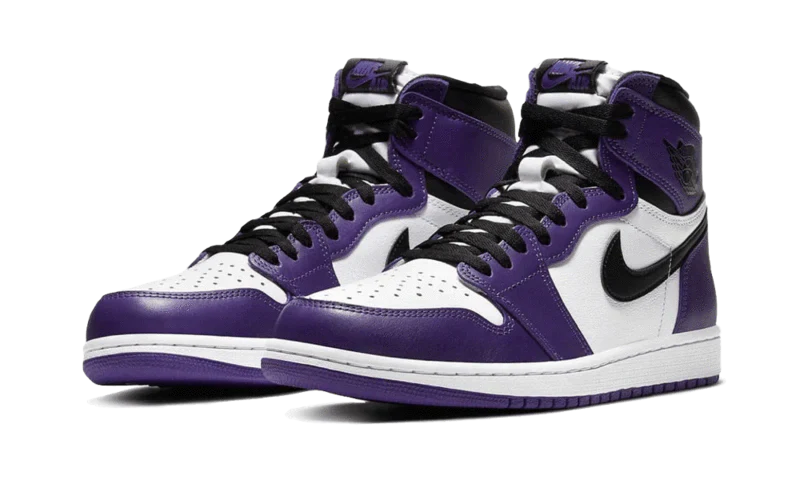 AIR JORDAN 1 RETRO HIGH OG COURT PURPLE WHITE