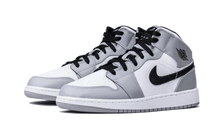 AIR JORDAN 1 MID LIGHT SMOKE GRAY