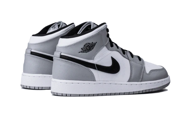 AIR JORDAN 1 MID LIGHT SMOKE GRAY