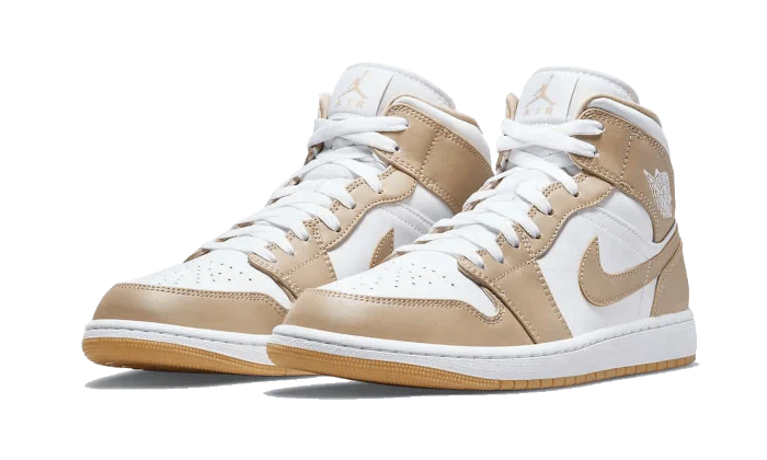 AIR JORDAN 1 MID TAN GUM