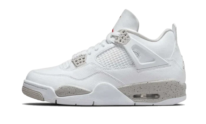 AIR JORDAN 4 TECH WHITE (WHITE OREO)