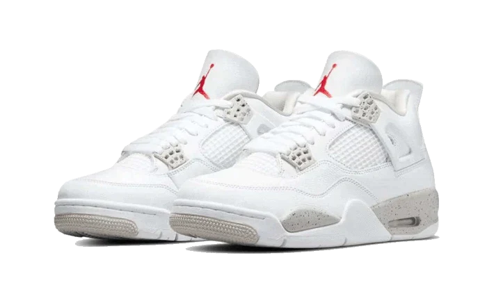 AIR JORDAN 4 TECH WHITE (WHITE OREO)