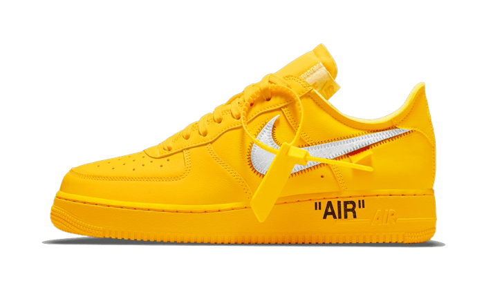 AIR FORCE 1 LOW OFF-WHITE UNIVERSITY GOLD METALLIC SILVER