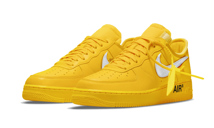 AIR FORCE 1 LOW OFF-WHITE UNIVERSITY GOLD METALLIC SILVER