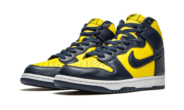 DUNK HIGH MAIZE & BLUE (MICHIGAN)