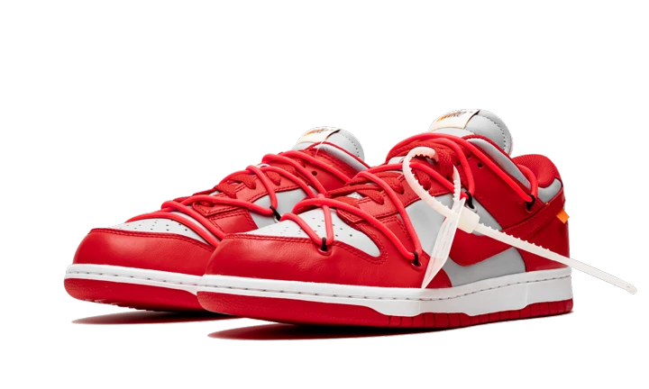 DUNK LOW OFF-WHITE UNIVERSITY RED