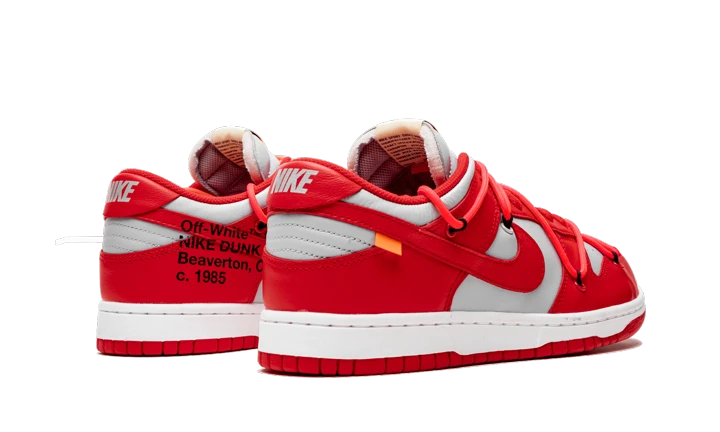 DUNK LOW OFF-WHITE UNIVERSITY RED